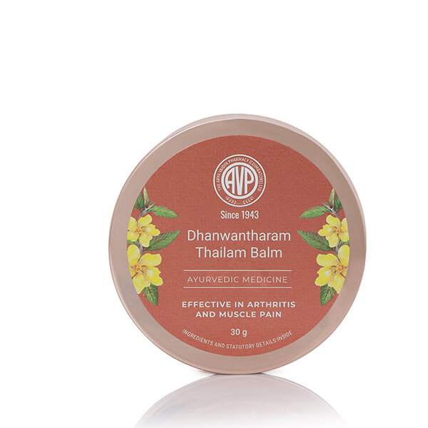 Dhanwantharam Thailam Pain Relief Balm Ideal for Pre Partum and Post Partum Joint Pain, Knee Pain, Muscle Strain, Cramps And Sprains
