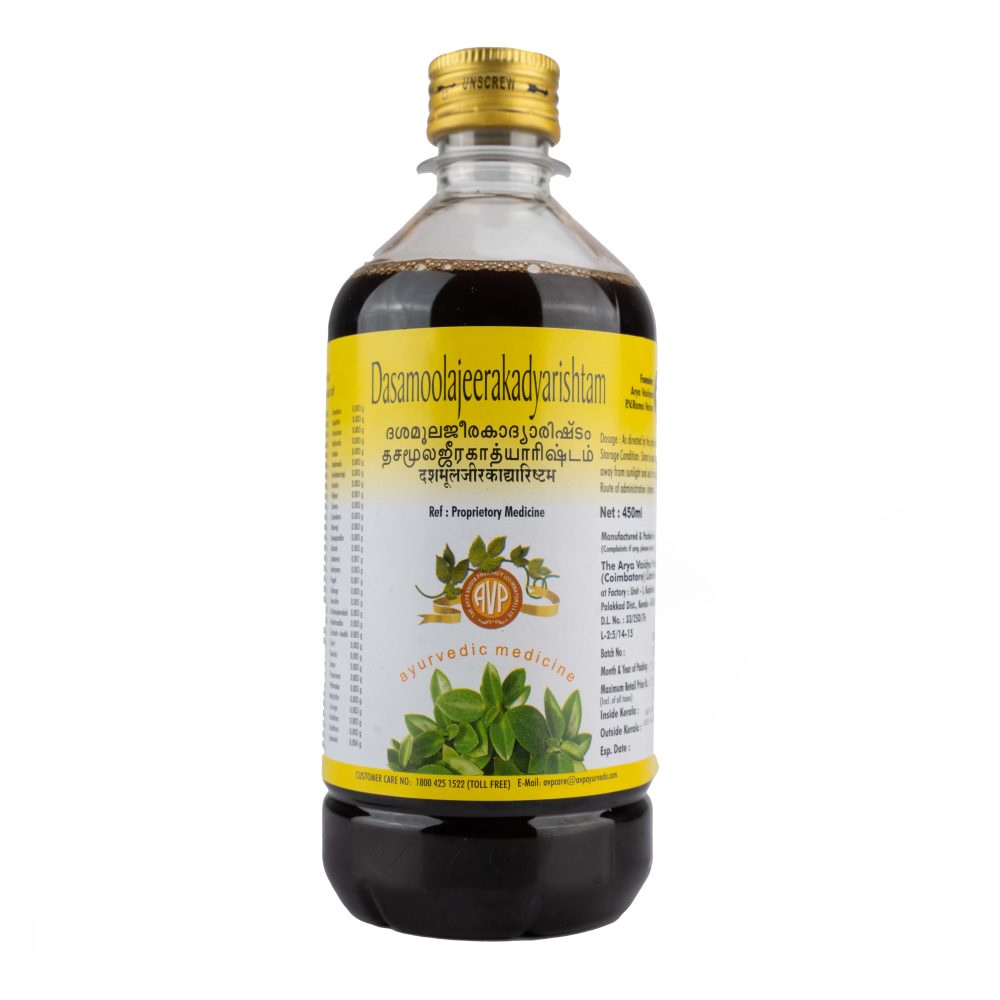 Dasamoolajeerakadyarishtam – 450 ml