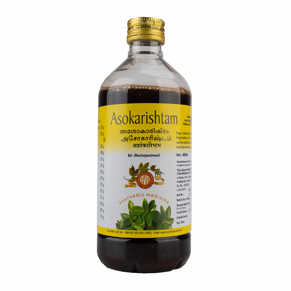 Asokarishtam 450 ml