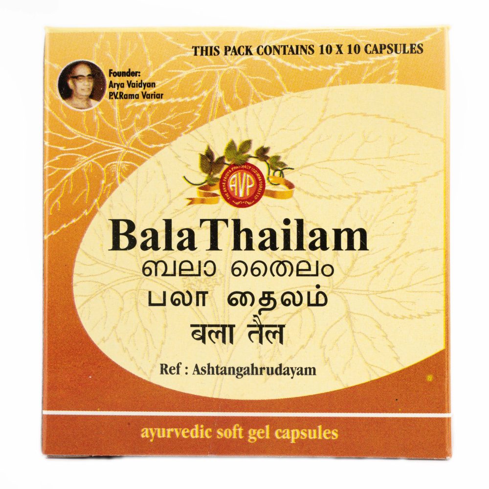Bala Thailam Gel Capsule – 10 nos Strip
