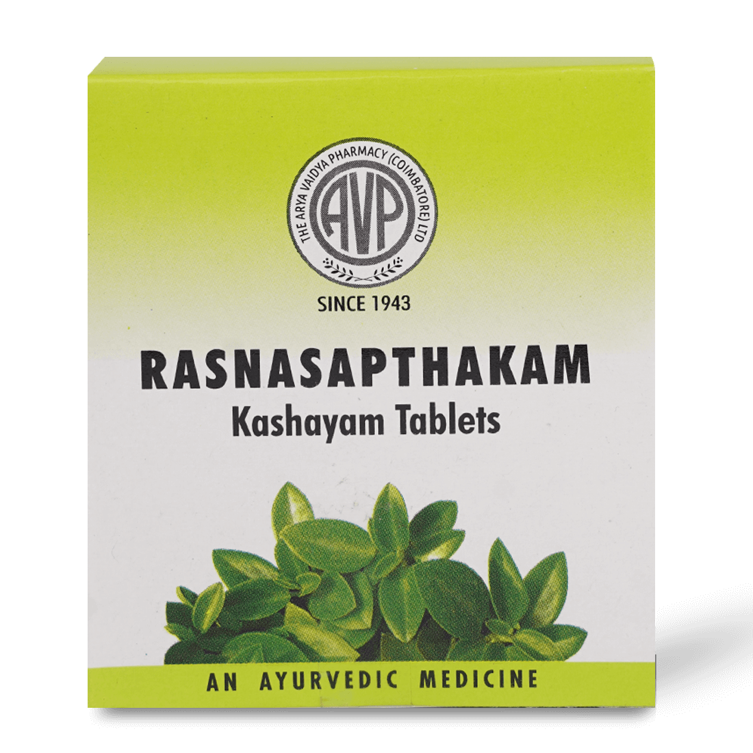 Rasnasapthakam Kashayam Tablets 10 Nos Strip