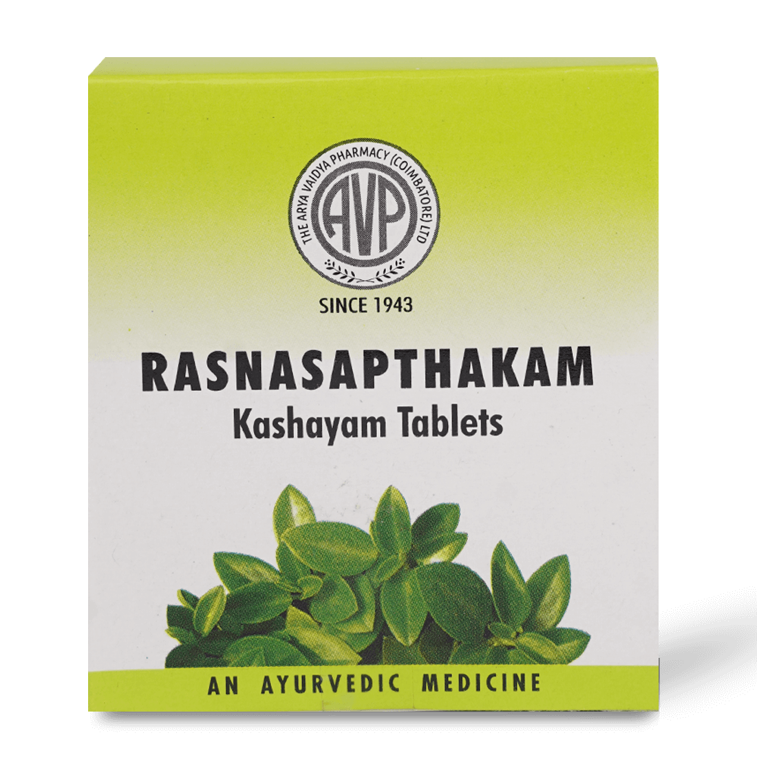 Rasnasapthakam Kashayam Tablet 10 Nos Strip