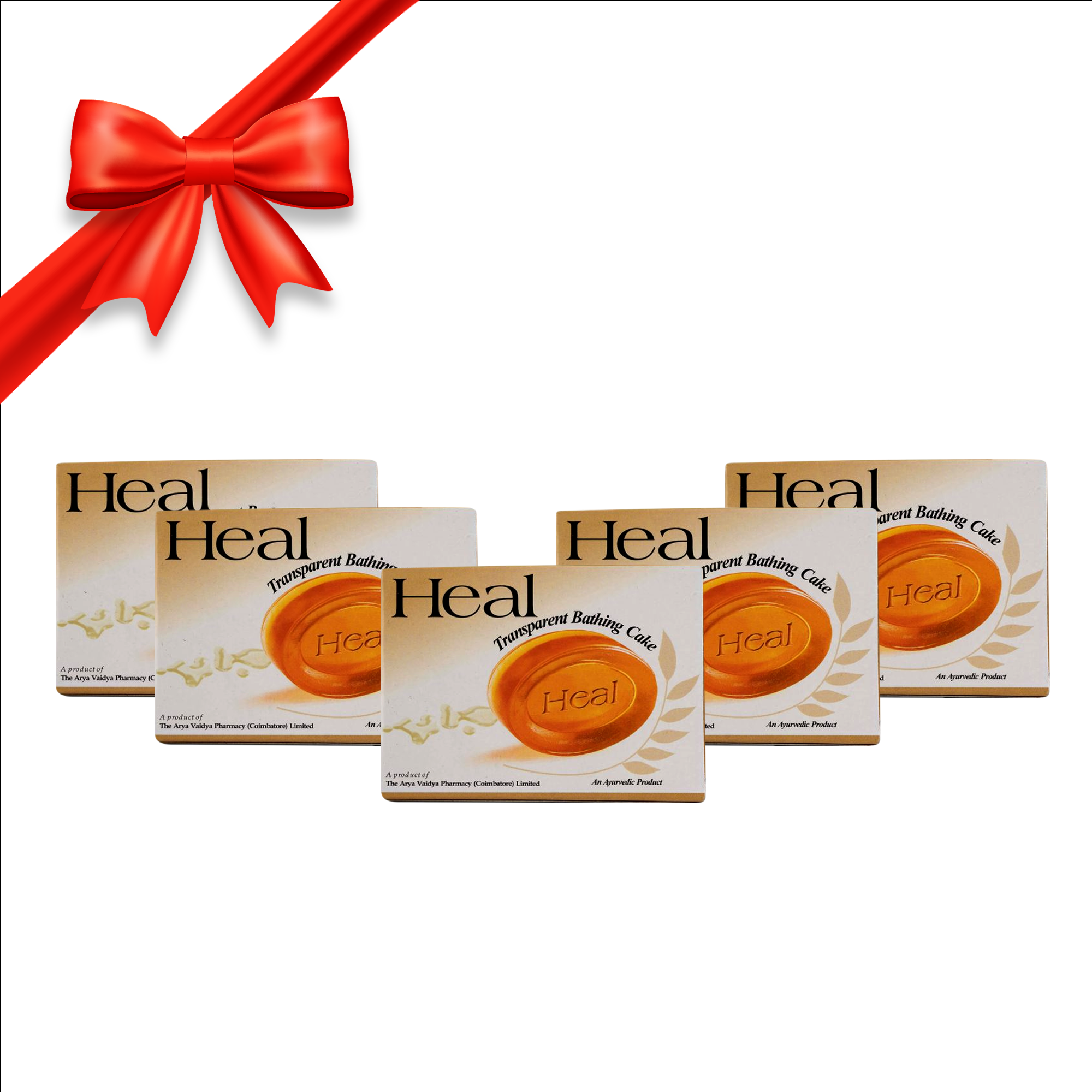 Heal Transparent Bathing Cake | Pack of 5